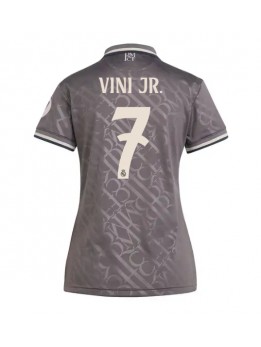 Real Madrid Vinicius Junior #7 Ausweichtrikot für Frauen 2024-25 Kurzarm